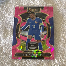 Panini VIP Gold Pack 2024 Kylian Mbappé France #65 Pink Sparkle Prizm /88 picture