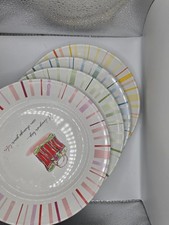 Rosanna Accessories Make The Woman Dessert plate set of 4, 8 1/8