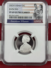 2023 S SILVER PROOF JOVITA IDAR American Women Quarters NGC PF 69 ⭐SHIPS NOW⭐🎁 picture