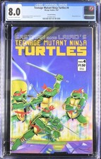 Teenage Mutant Ninja Turtles #4 Mirage Studios 2nd Print 5/87 CGC 8.0 picture
