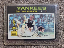 1971 Topps 1970 All-Star Rookie #5 Thurman Munson New York Yankees picture