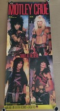 Vintage Orignl Motley Crue Shout At The Devil Promo Record Store Poster 80s RARE picture