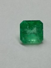 Gorgeous 100% Natural Colombian Emerald 7.2x7.2mm 1.55 Ct picture