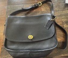 Coach VINTAGE 1995 Coach city Black Crossbody Bag picture