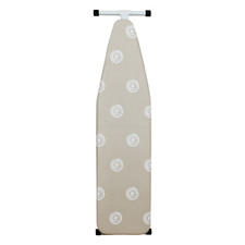 Mainstays Full-Size T-Leg Ironing Board Adjustable Height Steel Frame Durable picture
