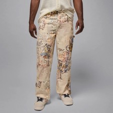 Nike Air Jordan Playground Carpenter Pants Legend Brown Men’s Size 38 picture