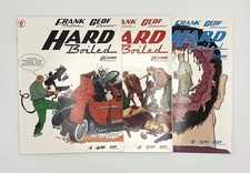 Hard Boiled #1-3 Complete Set Frank Miller Geof Darrow Dark Horse 1990 1st Ed picture