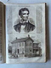 London Illustrated News 1860 July-December Half Year Bound Weekly Newspapers picture