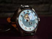 OLTO-8 Chrono Gate Jumping 24-Hour Dial Vintage Inspired, EU Warehouse picture