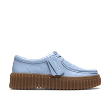 Clarks Original Women's Torhill Bee Oxfords Light Blue Patent Leather 26186669 picture