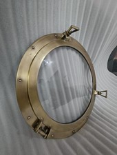 24 Inch Porthole Nautical Wall Decor Large Working Ship Cabin Window Ocean Theme picture