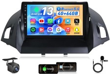 For Ford Escape 2013-2018 Apple Carplay Car Stereo Radio Android 15 GPS WIFI 64G picture