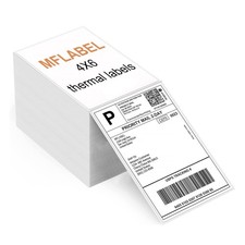 4x6 Direct Thermal Shipping Labels - 4000 Perforated Stickers for Zebra Printers picture