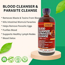 Organic BLOOD CLEANSER & PARASITE CLEANSE By Livingston Natural Herbal Lab picture