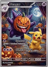 Gengar Halloween art work mai dong picture