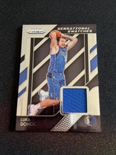 Luka Doncic 2018 Panini Prizm #87 Sensational Swatches Rookie RC Patch picture