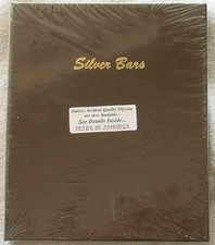 Dansco Coin Album 7086 Silver Bars - VERTICAL - 5 Pages - Holds 45 Bars  Book picture