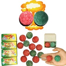 HAND BLASTER - Spark Popping Blaster Ball Cannon Pop-on-Bump Thunder Toy 4/12PCS picture
