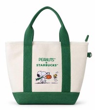 NEW 2026 Starbucks Peanuts Snoopy Tote Bag Fall Limited Edition picture