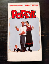 Paramount Popeye VHS NTSC Full Screen 1980 PG Comedy English Robin Williams picture