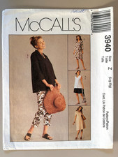 McCall's 3940 Sewing Pattern Maternity Dress, Top, Pants Size L-XL UNCUT FF picture
