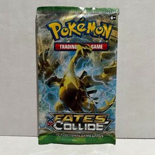 Pokémon TCG XY Fates Collide Booster Pack Lugia Break Art English NEW SEALED picture