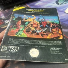 Advanced D&D 1st Edition Dungeon Module G1-2-3 Against the Giants 9058 1981 TSR picture