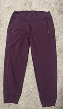 Athleta Rainier Jogger In Burgundy Size Large picture
