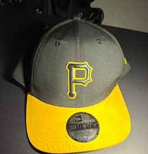 New Era 39THIRTY Pittsburgh Pirates MLB Fitted Cap Black/Yellow M/L picture