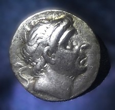 Ancient Greek Silver Tetradrachm Antiochus II 261-246 BC Seleucia on Tigris picture