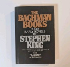 Stephen King The Bachman Books HCDJ Excellent Condition 1985 BCE NAL picture