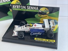 Ayrton Senna Toleman TG184 Hart model F1 car 1984 Minichamps 540 844399 1:43rd picture