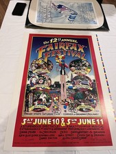  Fairfax Festival 12th annual. Pat Ryan Signed ft Zero (kimock) 1989 picture