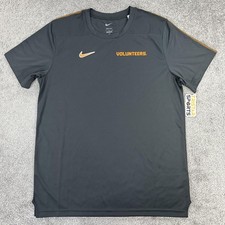 Tennessee Volunteers Shirt Mens Large Gray NCAA Football Nike Dri Fit UPF 40+ picture