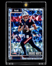 DRAKE MAYE DIAMOND REFRACTOR TOPPS 2026 Holo Flagship Foil Rare PATRIOTS picture