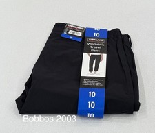 Kirkland Signature Women's Travel Pant, Black, Size 10 picture