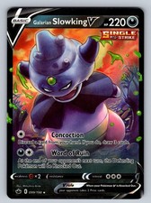Galarian Slowking V 099/198 NM/M Holo Chilling Reign UR Pokemon T03183 picture