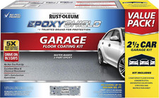 Rust-Oleum 261845 EPOXYSHIELD Garage Floor Coating Kit, 2.5 Car, Gloss Gray picture