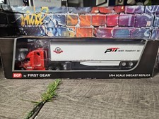 DCP by First Gear 2018 Freightliner Cascadia With 53' Trailer PTI 30th Ann. 1:64 picture