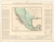 Map of the First Mexican Empire, including Alta California. picture