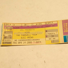 KISS Farewell Tour Concert Ticket Stub - BJCC Arena April 14, 2000 picture