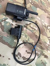 Nexus 2-pin Kenwood U94 PTT Nato Connector Push-To-Talk For Baofeng Radio picture