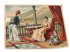 1890s Dr Kilmer’s Female Remedy Victorian Trade Card Women Child Medical Ad picture