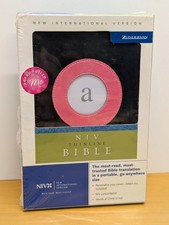 NIV Thinline Bible by Zondervan Staff (2005, Imitation Leather) Pink picture