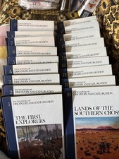 Encyclopedia of Discovery and Exploration all 18 volumes 1971 hardcover picture