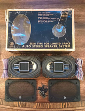 Vintage Jet Sound Electronics JSE-720 4x6 Car Speakers 20W RMS 4 Ohm Old School picture