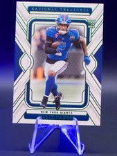 2024 National Treasures Malik Nabers Emerald Rookie #73 /10 Giants picture