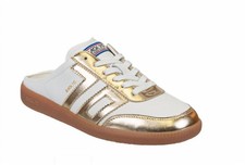 Back 70 Women's Easter Backless Sneakers Metallic Gold picture