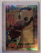 1993-94 Topps Finest Michael Jordan - #1 Chicago Bulls picture