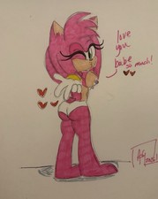Amy Rose Original Art picture